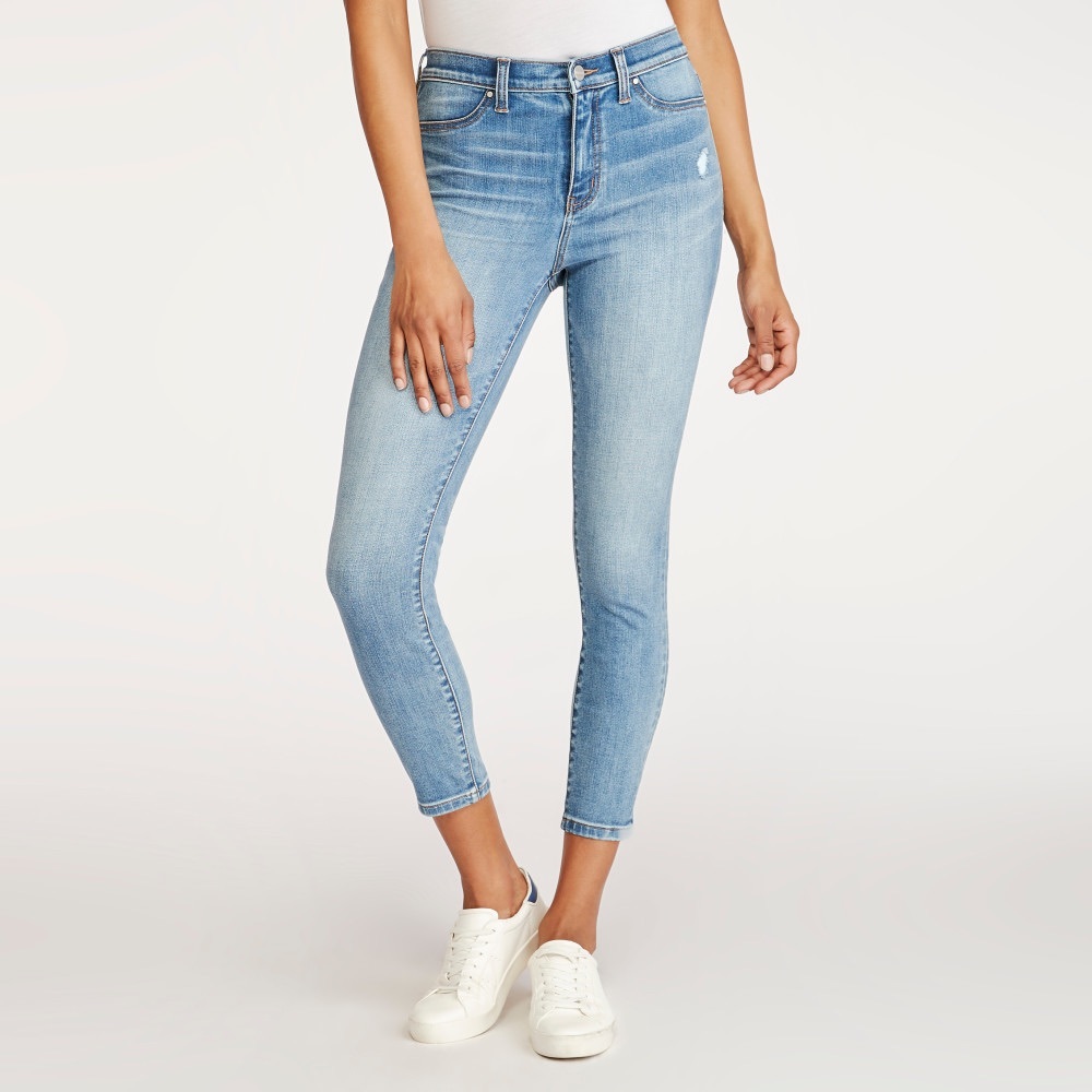 NWT Meritage 28” High Waisted Super Skinny Ankle Jeans in Schiller Blue